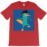 Perry The Platypus From Phineas And Ferb Poster Humor (1) T-shirt | Artistshot