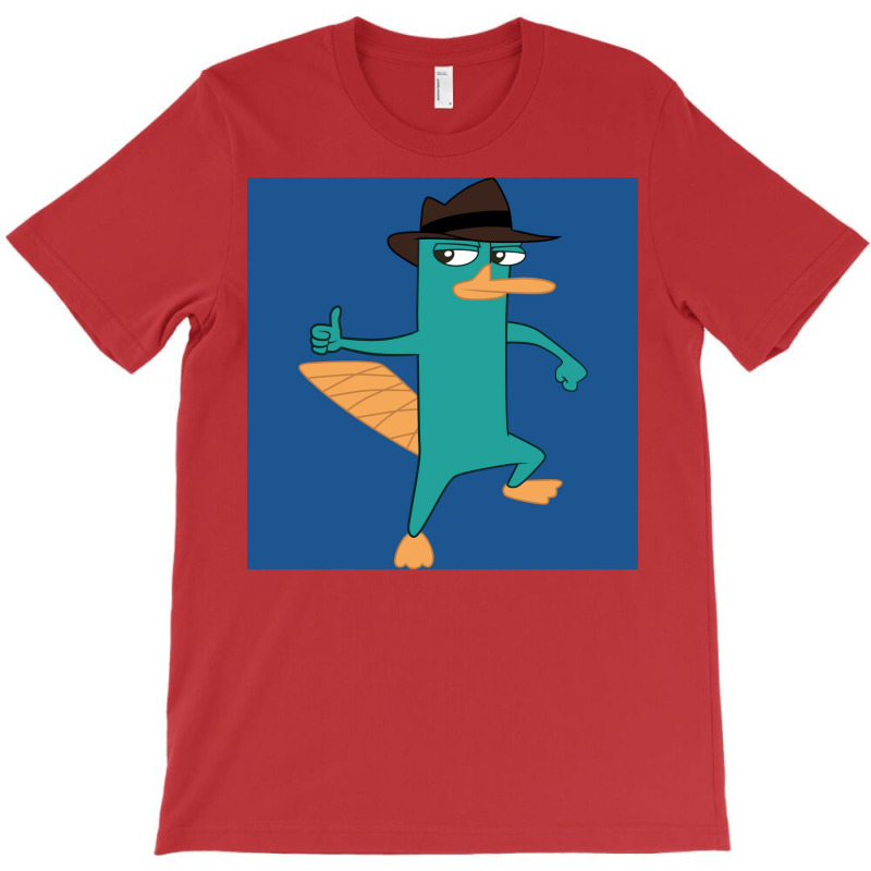 Perry The Platypus From Phineas And Ferb Poster Humor (1) T-Shirt by peatcrascow | Artistshot