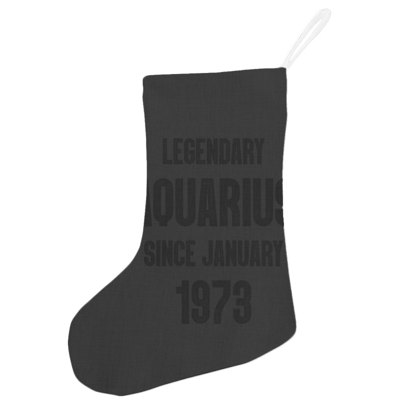 Aquarius Birthday January 1973 Holiday Stocking | Artistshot