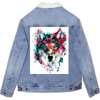 Tumblr Music Unisex Sherpa-lined Denim Jacket | Artistshot