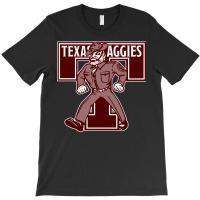 Vintage Texas Aggies Mascot  Boy Girl T-shirt | Artistshot