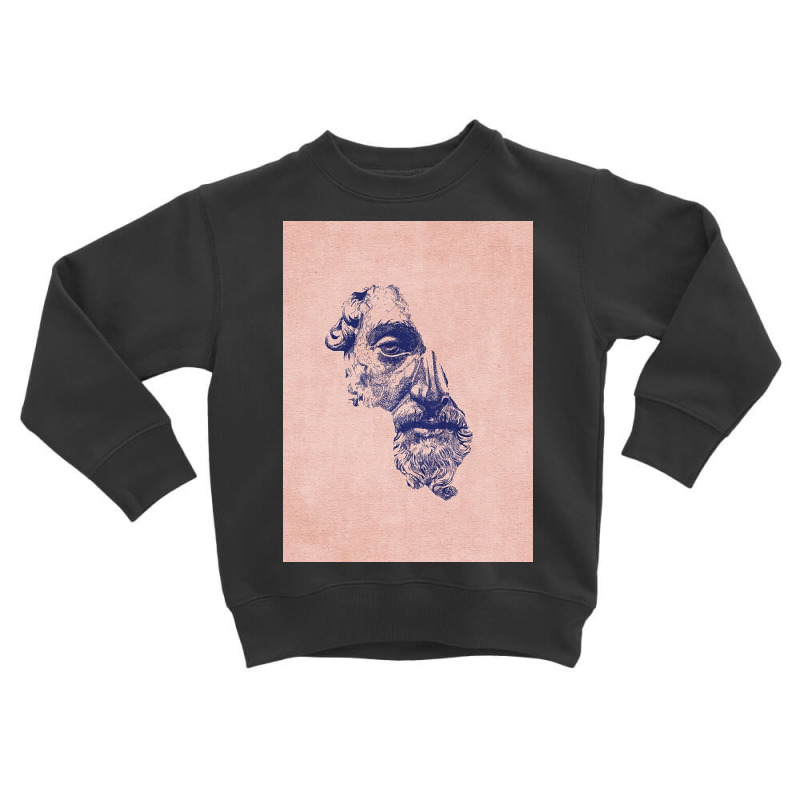 Marcus Aurelius Toddler Sweatshirt by johnlu | Artistshot