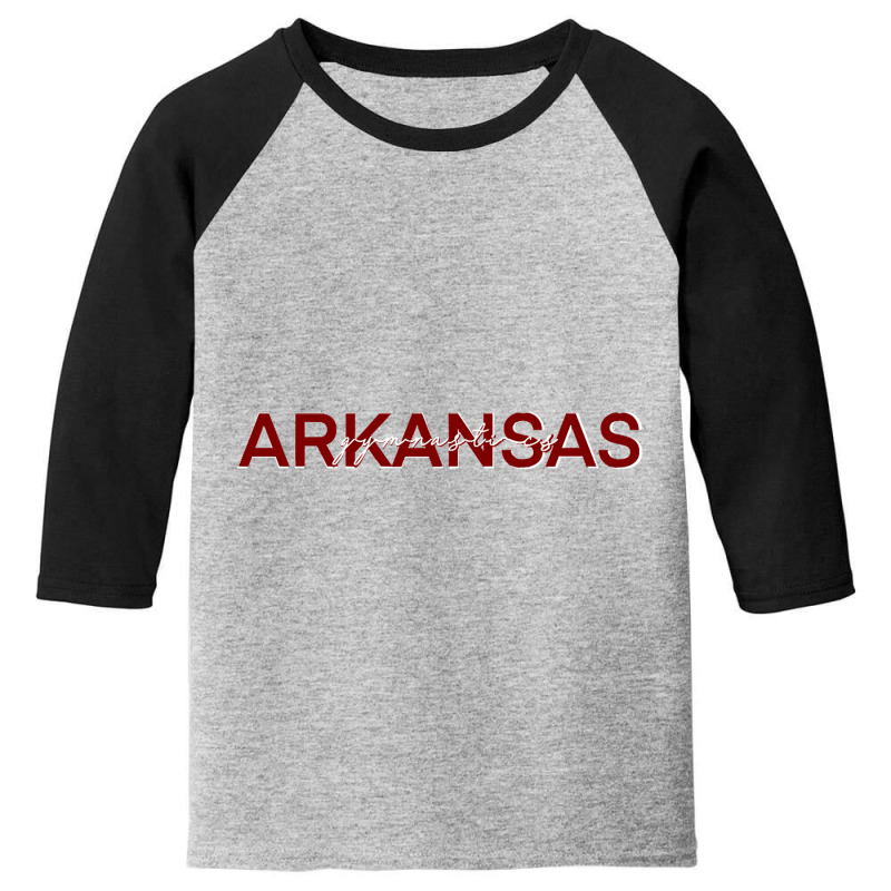 Arkansas Gymnastics Youth 3/4 Sleeve by ternacanuda | Artistshot