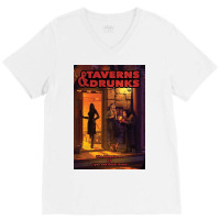 Taverns & Drunks V-neck Tee | Artistshot