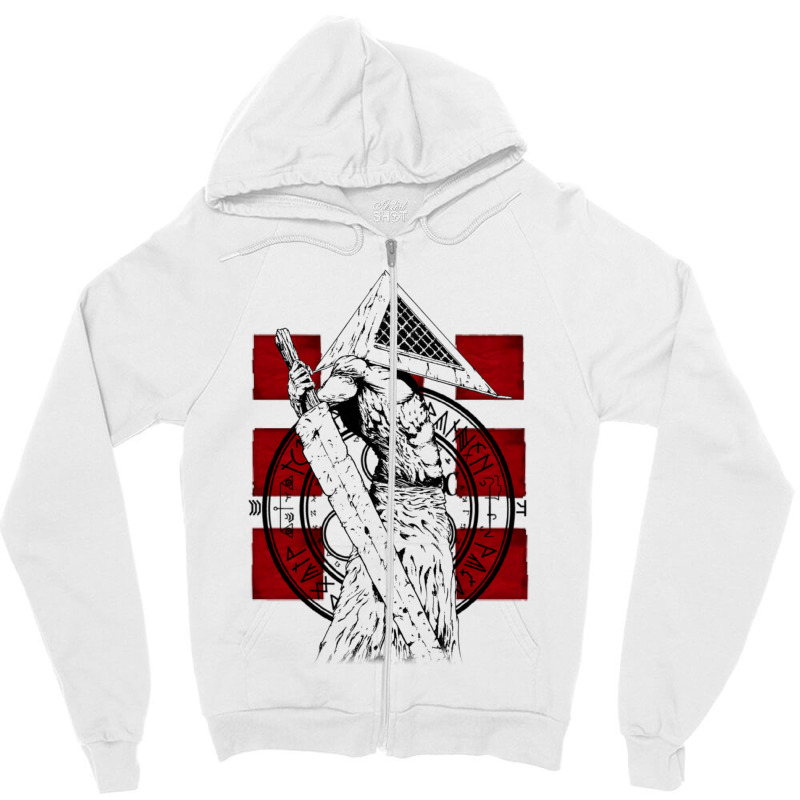 Pyramid Head Tribute 1 Zipper Hoodie | Artistshot