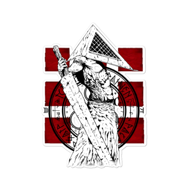 Pyramid Head Tribute 1 Sticker | Artistshot