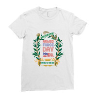 Armed Force Day   Armed Force Day Ladies Fitted T-shirt | Artistshot