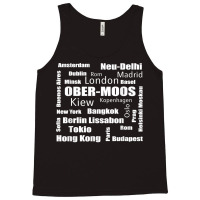 Ober Moos   New York   Ober Moos My Capital T Shirt Tank Top | Artistshot