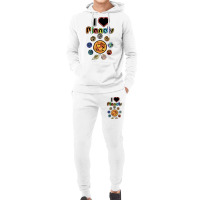 Electric Solar System I Love Quote Girl Hoodie & Jogger Set | Artistshot