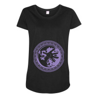 Wow Warlock Class Gaming One Maternity Scoop Neck T-shirt | Artistshot