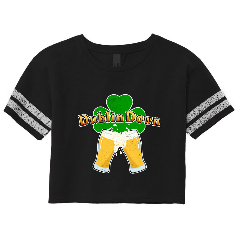 Dublin Down Scorecard Crop Tee by joanmouse000 | Artistshot