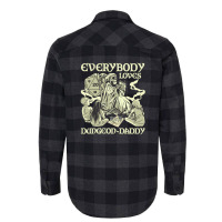 Rpg Gamer Dungeon Daddy D20 Dice Pen And Paper Board Game Flannel Shirt | Artistshot