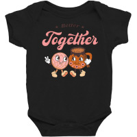 Pan Y Champurrado Pan Y Cafe Better Together Chocolate T Shirt Baby Bodysuit | Artistshot