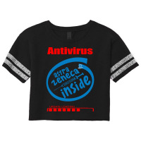 Antivirus Astra Zeneca Vaccine Inside Scorecard Crop Tee | Artistshot