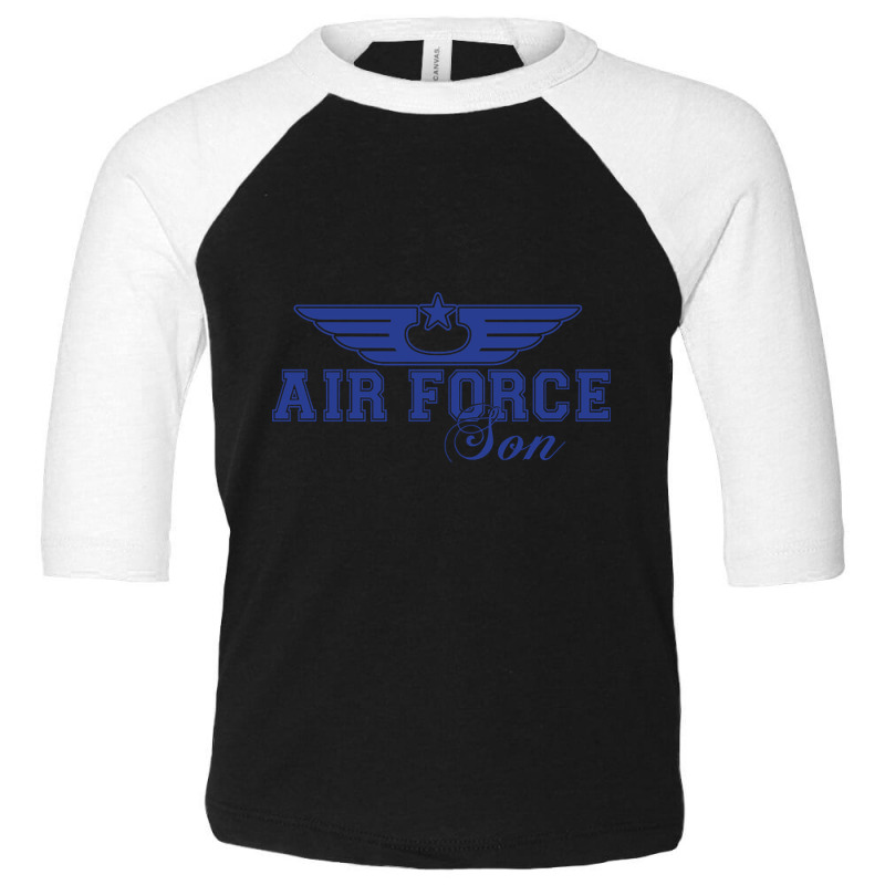 Air Force Son Toddler 3/4 Sleeve Tee | Artistshot