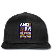 And On The 8th Day God Created The Coast Guard Printed Hat | Artistshot