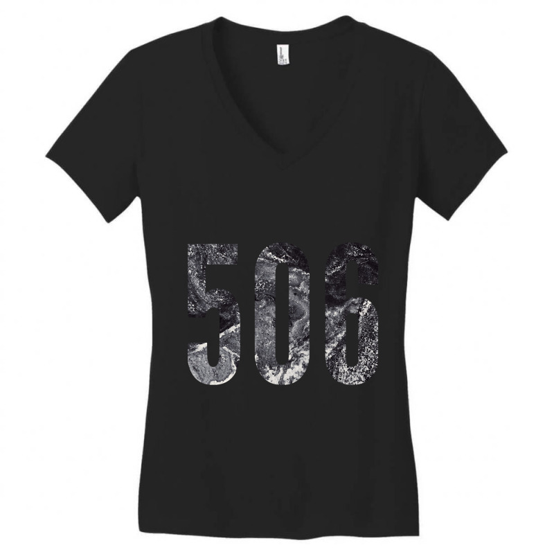 506 Women's V-Neck T-Shirt by definitelyoakland6 | Artistshot