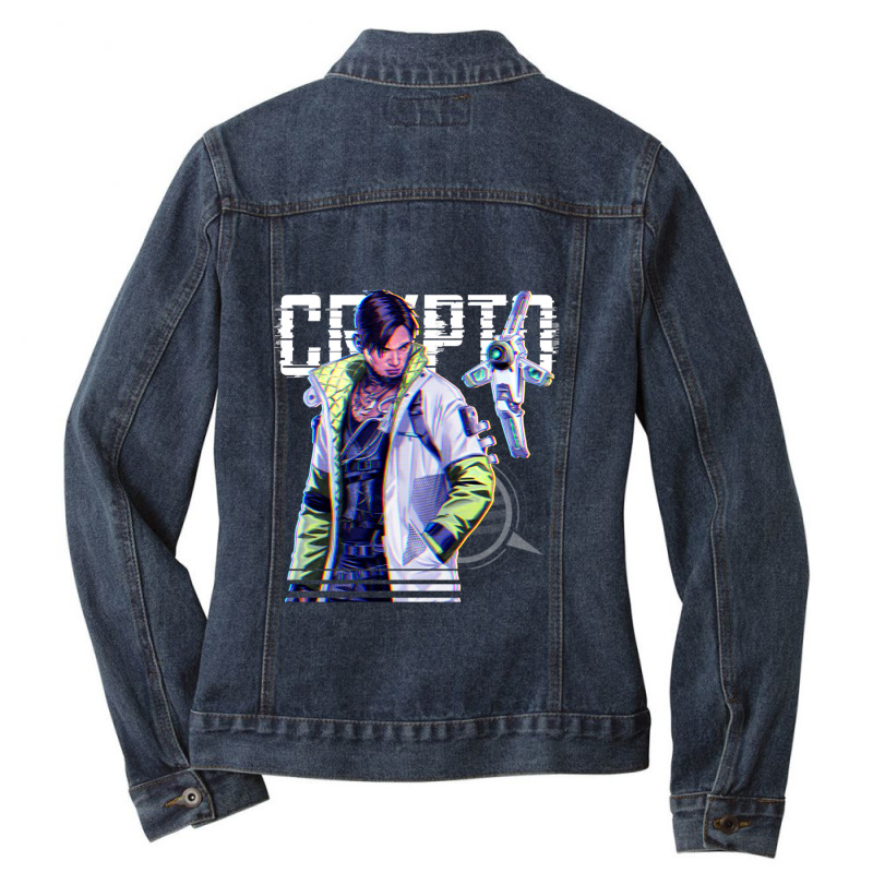 There Are A Lot Of People Who Like Apex Legends Many People Don't Like Ladies Denim Jacket by adwoaafredyy | Artistshot