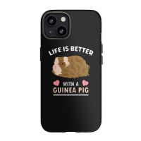 Life T Shirt Life Is Better With A Guinean Pig Iphone 13 Case | Artistshot