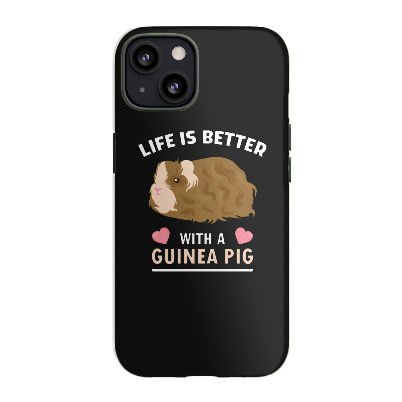 Life T Shirt Life Is Better With A Guinean Pig Iphone 13 Case | Artistshot