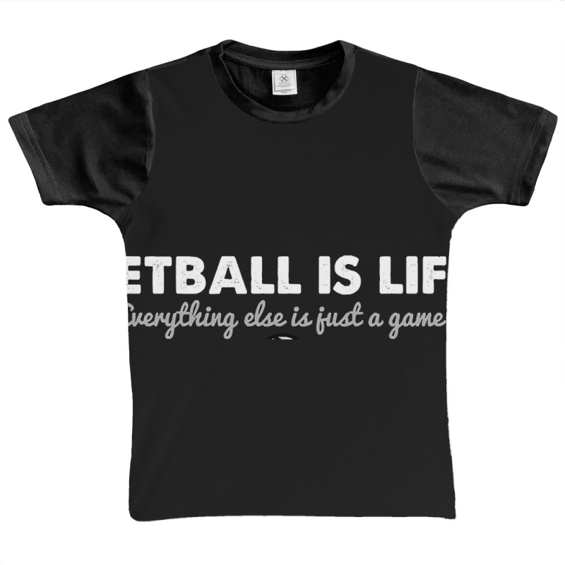 Netball Is Life. Everything Else Is Just A Game. V2 Graphic Youth T-shirt | Artistshot