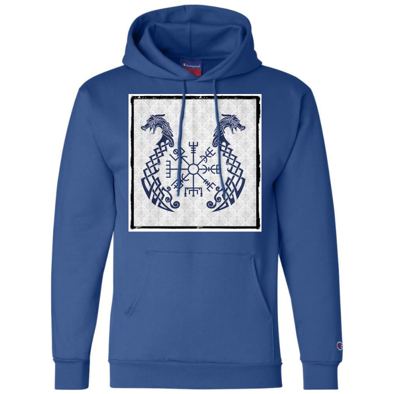 Rune  Hipster Hipster Champion Hoodie | Artistshot