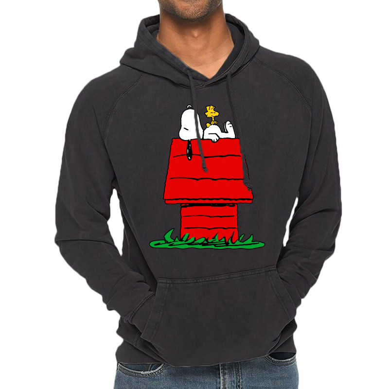 Peanuts The Doghouse Vintage Hoodie | Artistshot