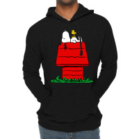 Peanuts The Doghouse Lightweight Hoodie | Artistshot