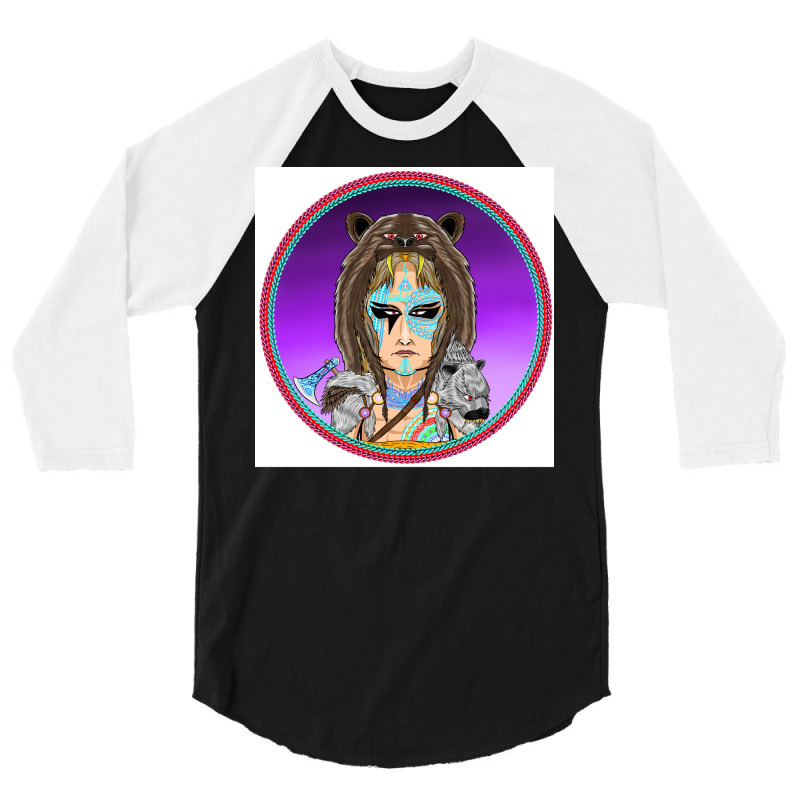 The Viking Warrior Baby 2  Cool Gift 3/4 Sleeve Shirt | Artistshot