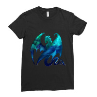 Fractal Dragon Ladies Fitted T-shirt | Artistshot