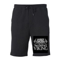 Retro Valknut Amp Viking Dragon Funny Viking Saying  Gift Humor Fleece Short | Artistshot