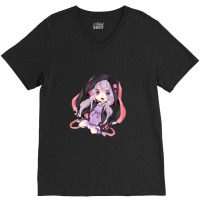 Yuzuki Yukari Chibi 1 V-neck Tee | Artistshot