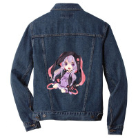 Yuzuki Yukari Chibi 1 Men Denim Jacket | Artistshot