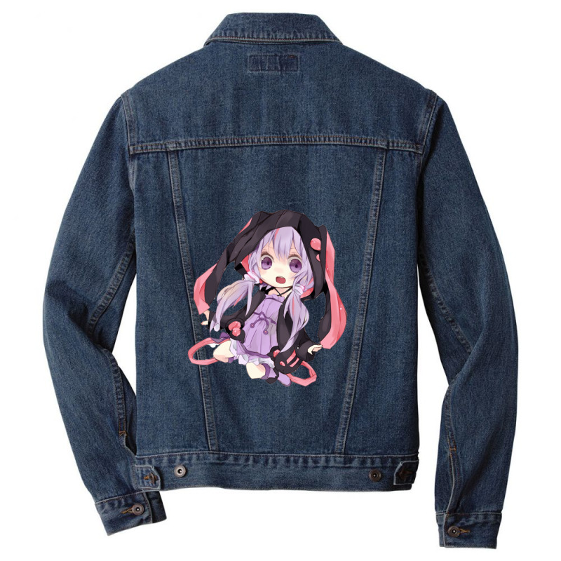 Yuzuki Yukari Chibi 1 Men Denim Jacket | Artistshot