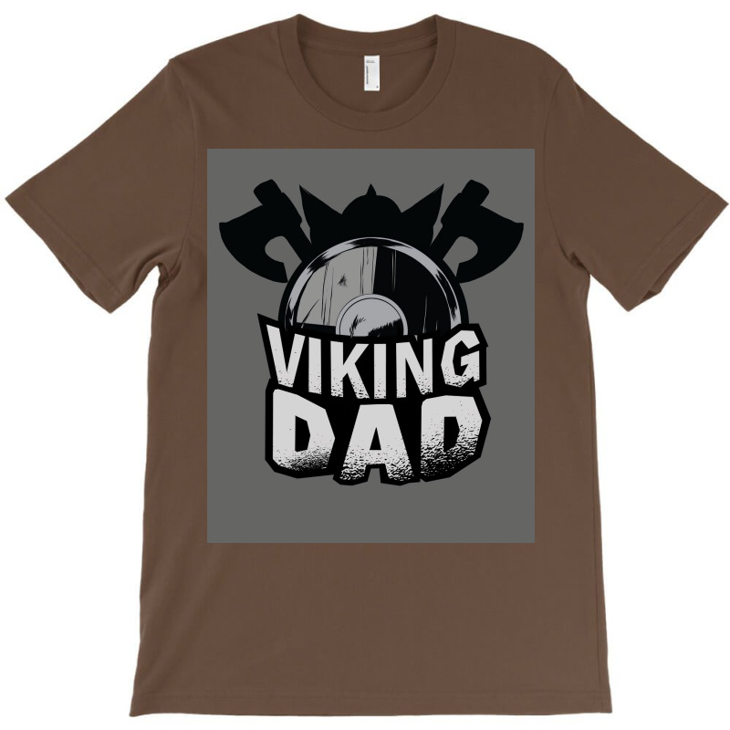 Viking Dad  Aesthetic Blue T-shirt | Artistshot