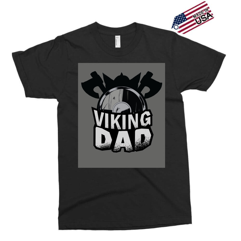 Viking Dad  Aesthetic Blue Exclusive T-shirt | Artistshot