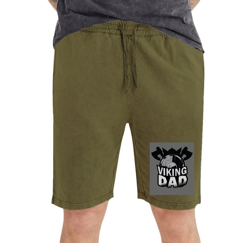 Viking Dad  Aesthetic Blue Vintage Short | Artistshot