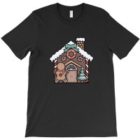 Holiday Gingerbread House T-shirt | Artistshot