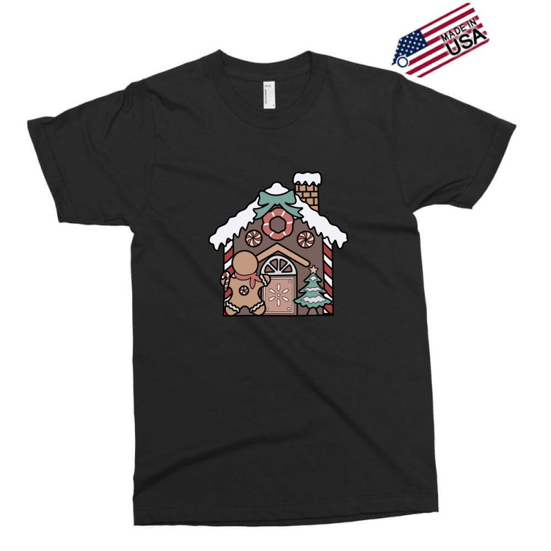 Holiday Gingerbread House Exclusive T-shirt by Claire J Tinsley | Artistshot