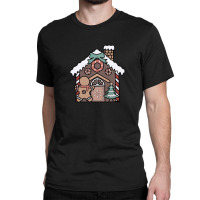 Holiday Gingerbread House Classic T-shirt | Artistshot