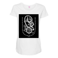 Runestone Havamal 9 Quote  Cool Trending Maternity Scoop Neck T-shirt | Artistshot