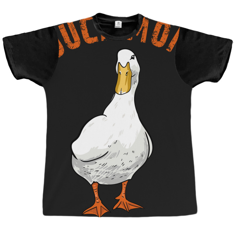 Duck Aesthetic Girl Graphic T-shirt | Artistshot