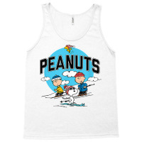 Peanuts   Skiing Peanuts Group T Shirt Tank Top | Artistshot