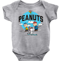 Peanuts   Skiing Peanuts Group T Shirt Baby Bodysuit | Artistshot