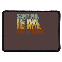 Santino The Man The Myth The Cool Summer Rectangle Patch | Artistshot