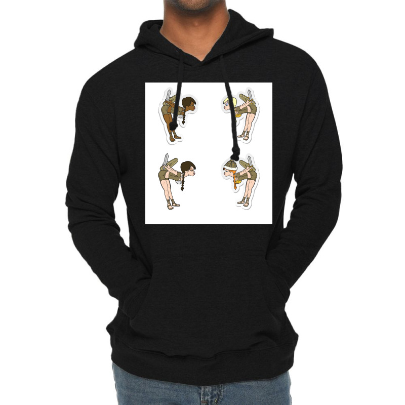 Viking Girls Pack  Vintage Stars Lightweight Hoodie | Artistshot