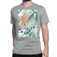 Viking Dragon  Green 70s Retro Classic T-shirt | Artistshot