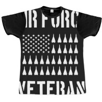 Air Force Veteran F-111 Bomber Us Flag Graphic T-shirt | Artistshot