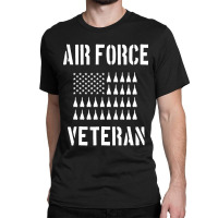 Air Force Veteran F-111 Bomber Us Flag Classic T-shirt | Artistshot