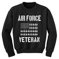 Air Force Veteran F-111 Bomber Us Flag Youth Sweatshirt | Artistshot